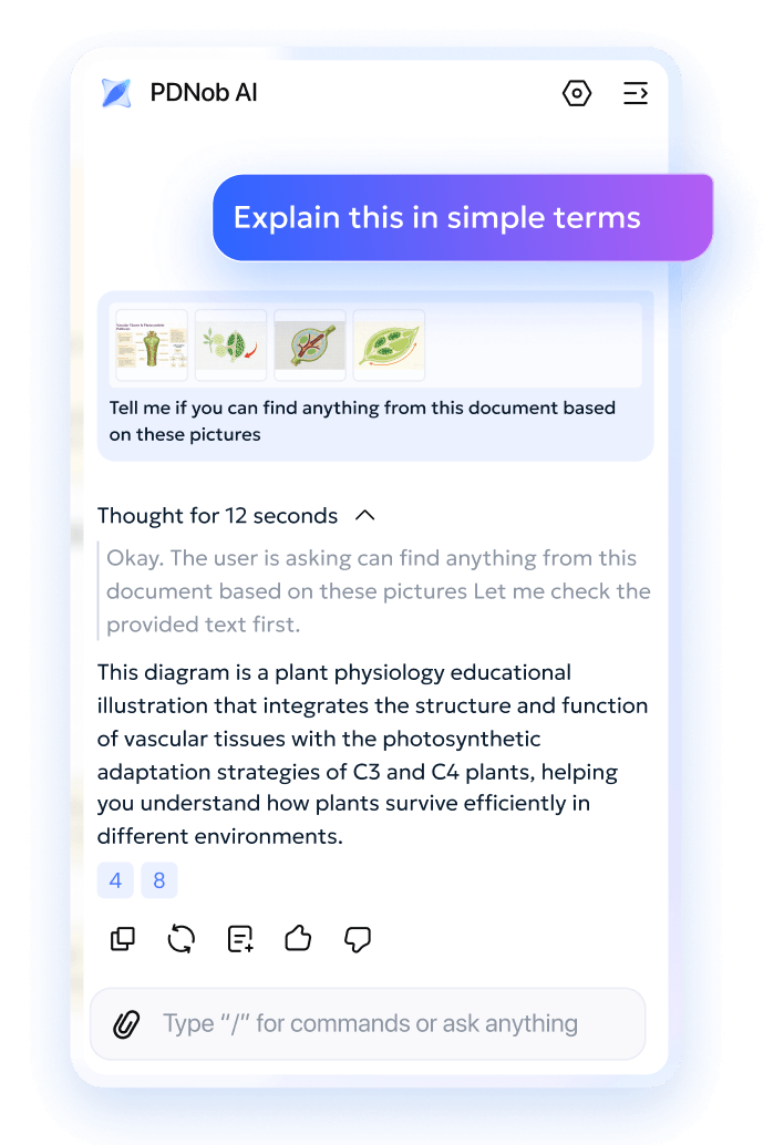 Explanation of a complex term in a PDF