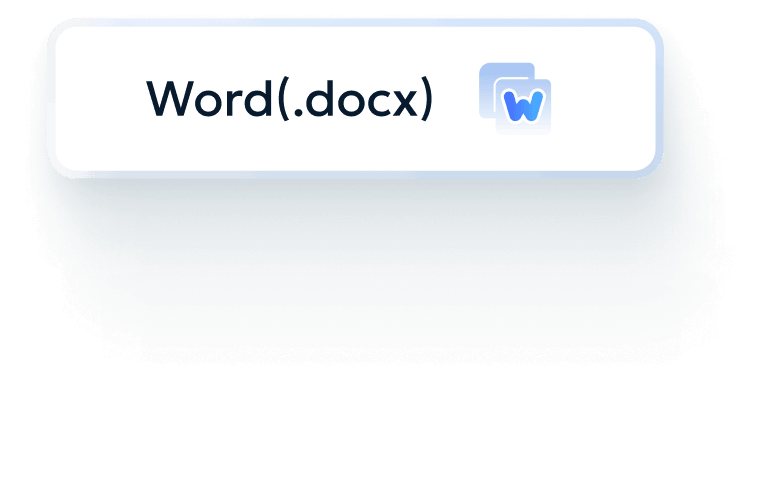 Convert PDF to Word document