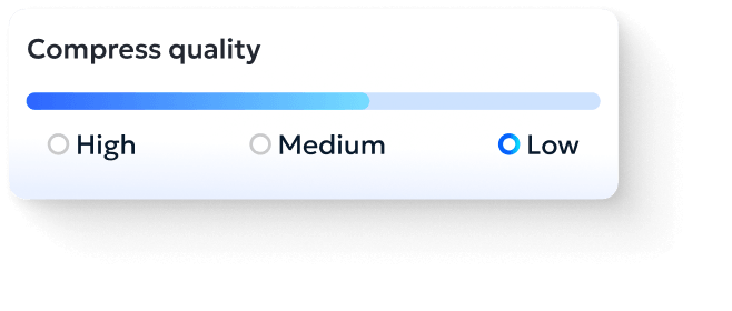 Before compression- large file size