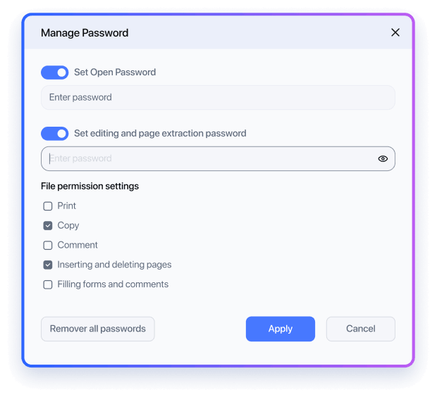 Archive and protect documents by pdnob