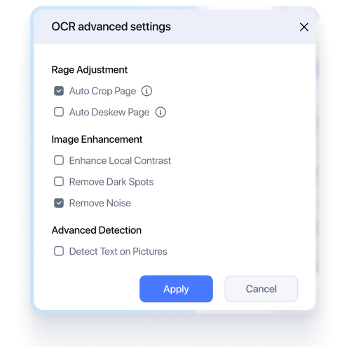 ocr scanned legal documents