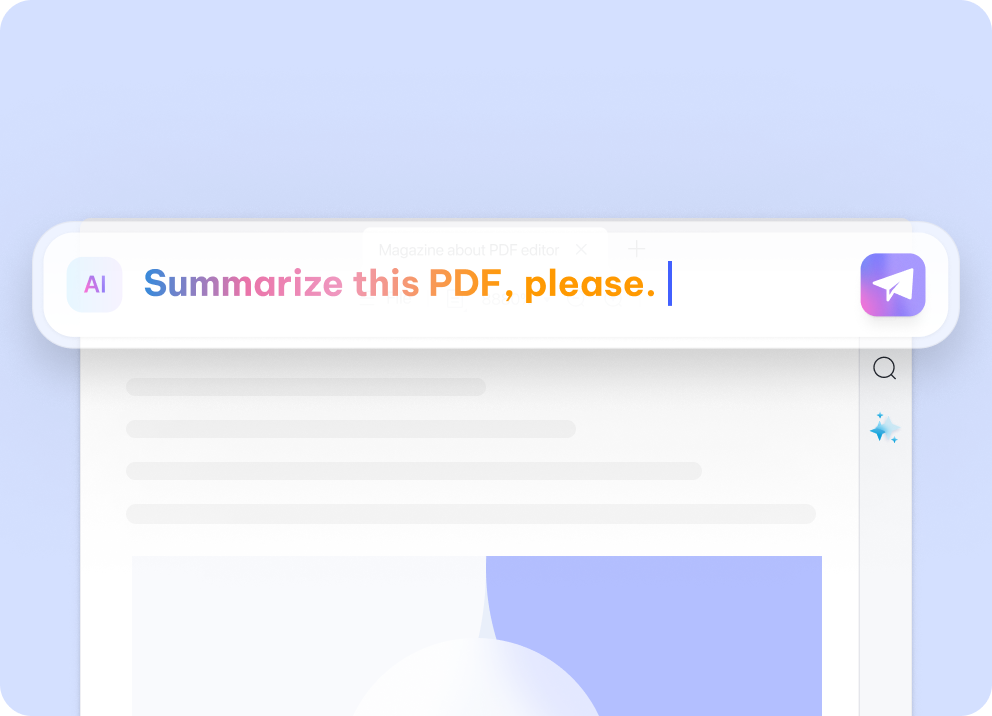 summarize pdf with pdnob pdf editor