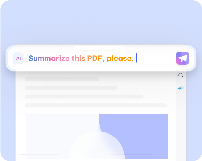 summarize pdf with pdnob pdf editor