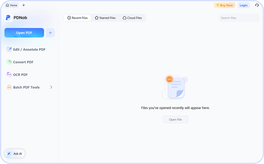 Brand new software UI